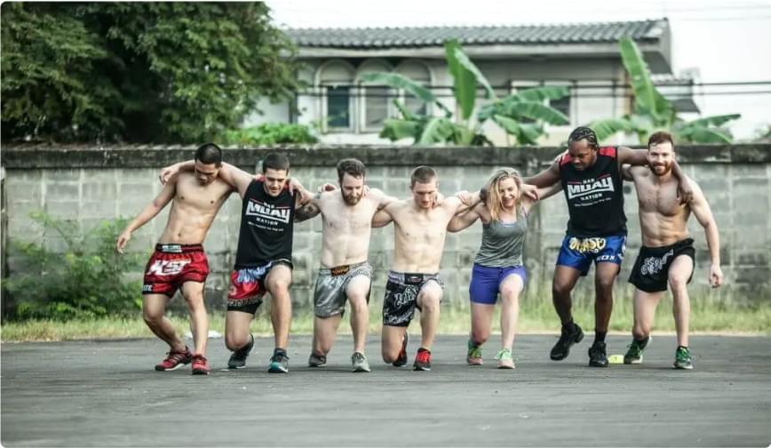 Muay Thai Visa - Group Training