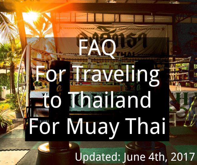 thailand tourist muay thai