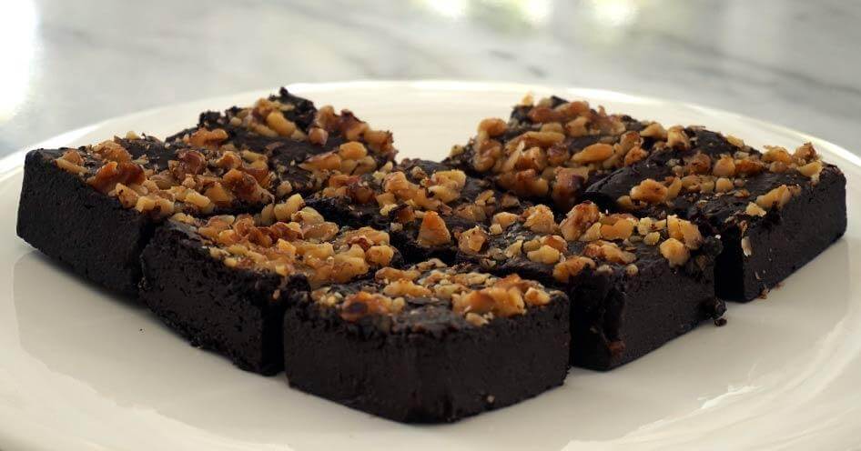 healthy brownie