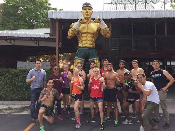 Saenchai Visiting Khongsittha Fight Camp