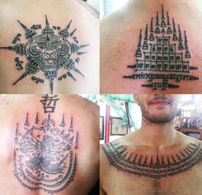 Sak Yant Traditional Thai Tattoos