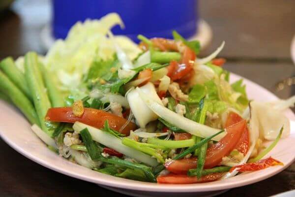 There are plenty of healthy dishes to choose from in Thailand.