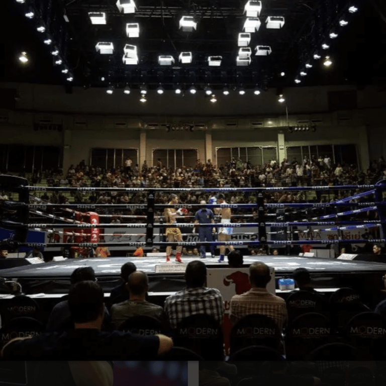 Sit Ringside at Prestigious Stadiums  Our Co-founder, Matthew Deane, is a professional MC for a range of Fight Promotions in Thailand. Once a week, we can bring you to selected Fight Nights. Be sure to check with our staff upon arrival for the fight schedules of the week!